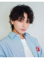 オーシャントーキョー 渋谷神南(OCEAN TOKYO) ツーブロック束感流行モテる波巻きスパイラルセンターパート