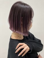 トルネード(TORNADO)&nbsp;韓国風外国人風切りっぱなしボブ チェリーブラウン A719