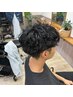 カット+パーマ　￥9500