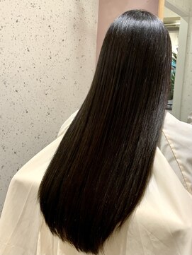 ニノット 武蔵小杉(○nino.) 11月#黒髪カタログ# グレーベージュ#レイヤーロング#前髪パーマ