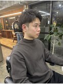【Lond GULLMAN江村】作り込まないカジュアルアップバング