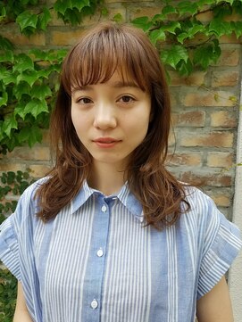 ガーランド (Garland) 髪質改善水素カラー×ブリーチ無しブラウンベージュ