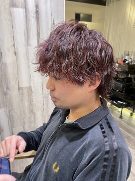 ラフ 大宮店(Laf) エロかっこいいウルフパーマ