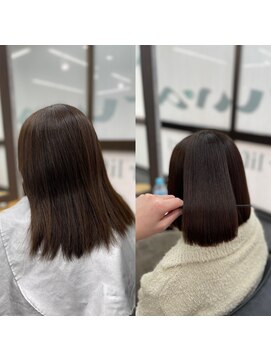 ナチュラル 泉中央店(Natural) 泉区　泉中央　縮毛矯正　髪質改善　トリートメント　艶髪カラー