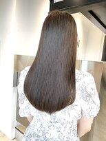 サロウィン 池袋(SALOWIN) ブリーチなしフォギーグレージュ × 髪質改善 #224