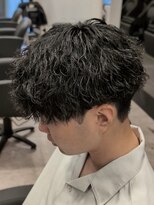 プルーブトウキョウ 渋谷(PROVE TOKYO)&nbsp;メンズマッシュ　波巻きスパイラルパーマ