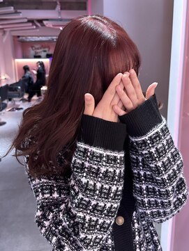 ダズリングディア(Dazzling Deer) ブリーチなしダブルカラー/レッド/ワインレッド