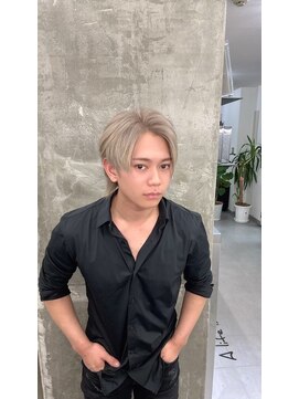 メンズサロン キング 梅田店(Men’s salon K!ng) 波巻きツイストスパイラルパーマ/フェザーパーマ/眉毛
