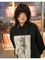 アクアオモテサンドウ(ACQUA omotesando) △癖毛風パーマレイヤーパーマウルフパーマグランジパーマ