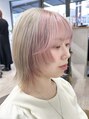 ヘアー ビジン(HAIR Bijin) デザインカラー☆ペールトーンで可愛らしい色合い♪