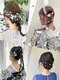 アップル(APPLE)の写真/特別な日を彩るパーティーヘアセットが得意♪プロの技で華やかに☆