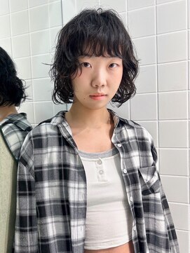 ダンボ(DUMBO) <sayaca>ボブパーマ ニュアンスパーマ 顔まわりレイヤー