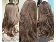 ウル(ulu)の雰囲気（ワンブリーチで作る、ナチュラルなベージュカラーが人気♪）