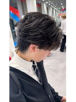 オーシャントーキョー 仙台(OCEAN TOKYO)&nbsp;フェザーショートニュアンスパーマセンターパートツーブロック