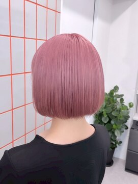ベレーザ 渋谷神南(Beleza) 16275ブリーチ＆ダブルカラーラベンダーパープルローズブラウン