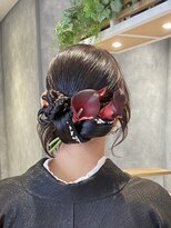 ラボヌールヘアー オリビエ 北千住店(La Bonheur hair Olivier)&nbsp;カチモリアレンジ_振袖【OZAWA】