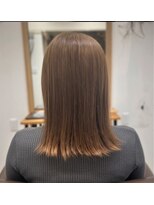 リエットヘアー 杢左店(Lie-et. hair)&nbsp;ナチュラルストレート×ミディアムスタイル