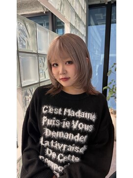 ミッシュバイアーバン(misch by urban.) ミルクティーベージュ/ハイ透明感カラー/トリートメント