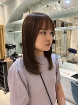 ロンド シャルム 吉祥寺(Lond charme)&nbsp;オリーブグレー/韓国風巻き/レイヤーカット/髪質改善/縮毛矯正