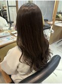 透明感グレージュ