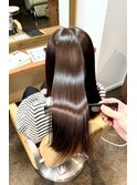 美髪縮毛矯正/乾かすだけ！