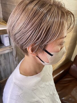 トレヘアー(tRe hair) ショート　ボブ　ウルフ　髪質改善　白髪ぼかし　トリートメント