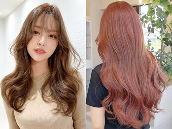 リットバイウェイズ(Lit by WAYS)の写真/色味で周りと差がつくブリーチなしダブルカラー◎透明感×ナチュラル感が沼☆ハイトーンカラーも任せて♪