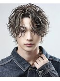 MEN’S HAIR/波巻きツイストスパイラル/リバースセンター