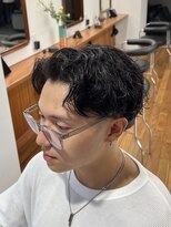 ザデイトウキョウ 表参道 青山(THE DAY TOKYO) MEN’S/サーフカール/刈り上げセンターパート/表参道駅/青山