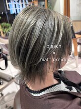 アース 武蔵境店(HAIR & MAKE EARTH)&nbsp;マットグレージュ×武蔵境｜赤みを抑えた透明感カラー