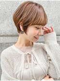 【成田】ショートボブ/レイヤーカット/30代40代/顔周りカット34
