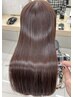 同時施術◎カット＋縮毛矯正＋リタッチカラー【洋光台/ショートボブ】