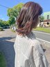 【2.3回目の方限定☆】似合わせカット＋明るい白髪染め＋トリートメント