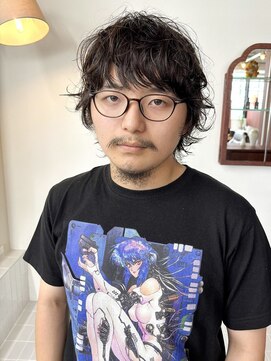 トゥコ(tuco) マレットヘア マッシュウルフ メンズパーマ ウルフパーマ