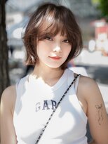 ラボヌールヘアーレーヴ 池袋店(La Bonheur hair reve)&nbsp;ブラウンベージュ/ウルフレイヤー/レイヤーボブ/ハッシュボブ