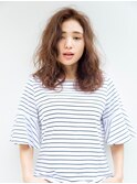 【LONESS】小顔にみえる☆ゆるふわオシャレミディ