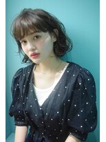 テラバイアフロートシーグラスコテージ (terra by afloat SEAGLASS COTTAGE) 無造作ウエーブボブ