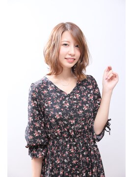 モーラ サロン 高石店(MOLLA) 柔らかウェーブロブ