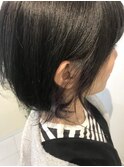 ボブ×パープルインナーカラー