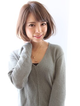 レウナ 外苑前(Reuna) 30代40代50代大人可愛い 内田恭子さん風ボブ