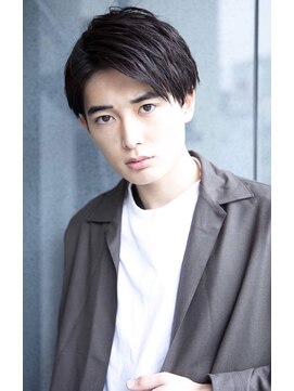 クラン(clan) 刈り上げセンターパート/メンズツーブロック/メンズパーマ