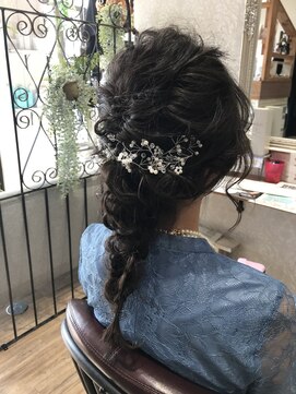 ヘアー ガーデン ルノン(Hair Garden Lunon) ゆるふわ編み下ろし