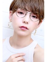 オーシャン(Ocean)&nbsp;[OCEAN Hair&Life藤原純]耳かけショート×透明感カラー☆