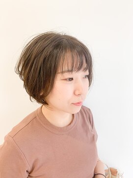 ユッカ エルア 武庫之荘南口(YUCCA elua) 【elua 角床】大人可愛いエアリーショートボブ