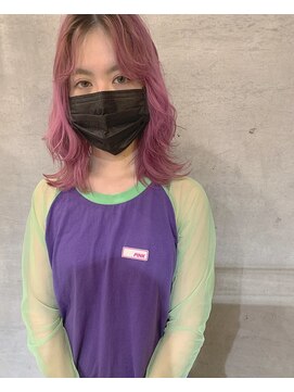 アティック ヘアーデザインアンドリラクゼーション(attic hair design&relaxation) ピンク