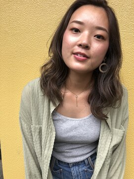 サニアリー(Sunialy) 【Sunialyがお届けする】ハイライトで大人かわいいミディ♪