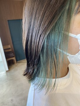 ディードア ヘア ヴィジョン(Ddoor hair vision) チョコミントインナーカラー