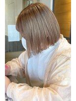 キーン 立川店(keen)&nbsp;【keen×田中】ハイトーンハイライト×ボブ