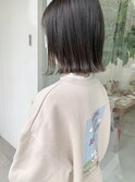ボブ  切りっぱなしボブ 外ハネボブ 地毛風カラー