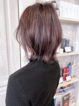 キャアリー(Caary) 福山美容院イルミナカラー　ラベンダーハイライト人気Caary